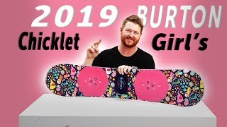 2019 Burton Chicklet Girls Snowboard Review [upl. by Yentihw329]