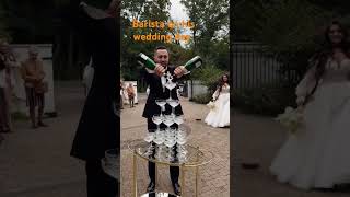 Lets do some champagne on the wedding subscribe youtube [upl. by Aninaig845]