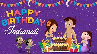 Chhota Bheem  Rajkumari Indumati ka Janamdin  Happy Birthday Indumati [upl. by Nyleahcim827]