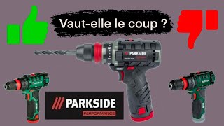 Review et test perceuse visseuse sans fil parkside PBSPA 12 C3 12V Avis [upl. by Everrs631]