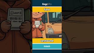 🇬🇧🇸🇰 fare  cestovné  vocabulary builder  learn English  naučme sa anglicky [upl. by Nyrroc]