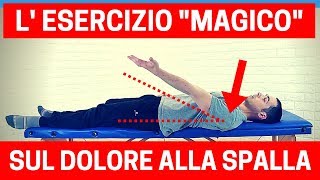 L quotesercizio magicoquot per battere il DOLORE ALLA SPALLA periartrite tendinopatia [upl. by Eiramlirpa]