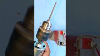 DC Motor Drill Machine  775 DC Motor  dcmotor diy shorts science experiment [upl. by Anailuj]