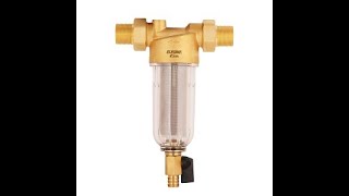 Elegant Casa Overhead water tank sediment filter installation [upl. by Evander842]