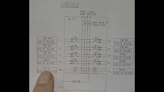 전기주임 분전반 결선도 [upl. by Oiled448]