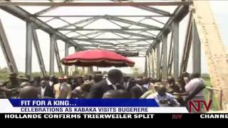 Celebrations as Buganda King visits Bugerere [upl. by Llertnom936]