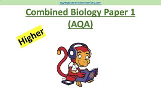 2024 Exam AQA Higher Combined Biology Paper 1 [upl. by Ajay]