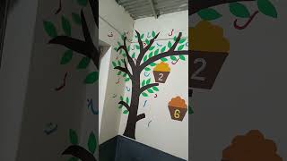 Nursery class decoration ideassubscribe plzart painting craft diy drawing shorts foryou [upl. by Zil]