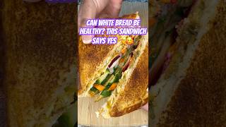 Healthiest White Bread Sandwich with Leftover Chicken Super Easy Super Tasty SandwichHealthyEating [upl. by Apfelstadt]