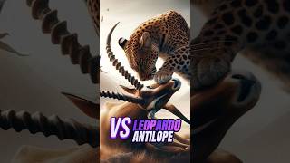 Leopardo Vs Antilope animales leopardo vidasalvaje [upl. by Decato]