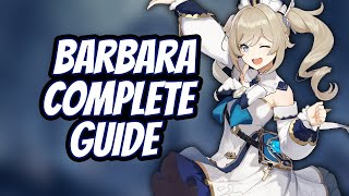 Updated Barbara Healer amp DPS Build amp Guide  Genshin Impact [upl. by Enid339]