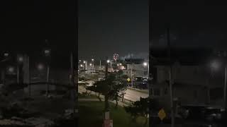 Coney Island Fireworks As Seen From Breezy Point [upl. by Coward909]