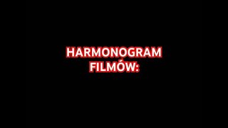 HARMONOGRAM FILMÓW [upl. by Elbys766]