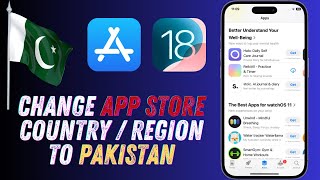 How To Change App Store Region to Pakistan  Change App Store Country to Pakistan [upl. by Llertnor]