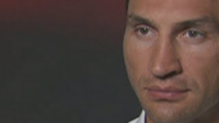 Wladimir Klitschko reveals he doesnt like his nickname Dr Steelhammer [upl. by Strawn]