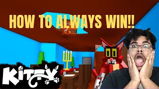 ROBLOX KITTY Guide ON HOW TO ALWAYS WIN [upl. by Elleunamme129]