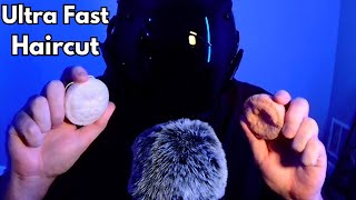 ASMR Ultra Fast Haircut [upl. by Ailegra]