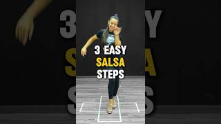 Try these 3 easy Salsa steps Salsa Tutorial For Beginners [upl. by Phia]