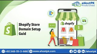 2024 Shopify Store Domain Setup Guide StepbyStep Tutorial [upl. by Tori]