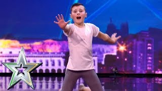 Contemporary dancer Fionn moves the audience with beautiful dance  Irelands Got Talent 2019 [upl. by Abshier]