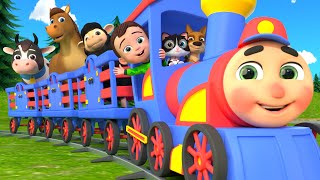 Train Choo Choo Song  Lalafun Nursery Rhymes amp Kids Songs [upl. by Schlosser]