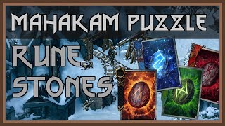 Thronebreaker Puzzle Solutions  Runestones in Mahakam [upl. by Oam427]