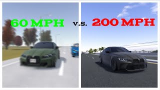 Which roblox car games handle speed CORRECTLY [upl. by Halliday]