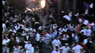 Encierro San Fermín  8 de julio de 1990 [upl. by Yee]