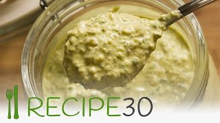 How to make perfect and easy tartar sauce recipe  By Recipe30 [upl. by Artimid295]