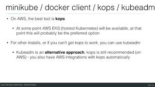 Minikube vs Docker Client vs Kops vs Kubeadm  DevOps Tutorial [upl. by Iborian]