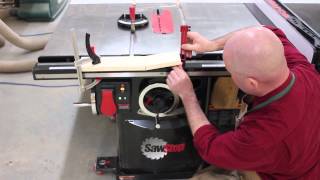 Bending Wood On Your SawStop Table Saw [upl. by Gabby]