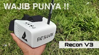 FATSHARK Recon V3 FPV Goggles Murah Terbaik [upl. by Eenattirb]