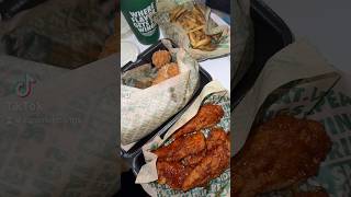 wingstop shorts mukbang [upl. by Krever]