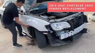 How to replace a 20152021 Chrysler 300C fender  ReveMoto [upl. by Anthe]