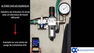 Dispositif de réduction de bruit pour air comprimé  Alpha Automatismes [upl. by Ruby]