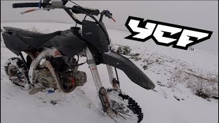 YCF dans la NEIGE  MXR 78 [upl. by Parfitt]