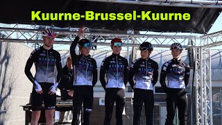 KuurneBrusselKuurne 2022 Juniores [upl. by Tiebout]