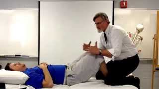 OSTEOPATHIC Lumbar Traction [upl. by Ahsiemak]