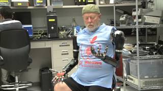 Amputee Makes History with APL’s Modular Prosthetic Limb [upl. by Lamaaj561]