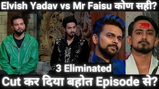 BIGG BOSS OTT 3 LIVE ELVISH YADAV vs MR FAISU KON SAHI [upl. by Atworth]