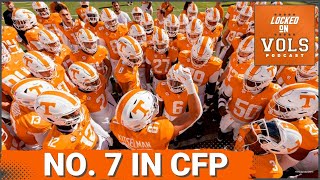 Tennessee Football Debuts at No 7 in First College Football Playoff Rankings of Season [upl. by Orr903]