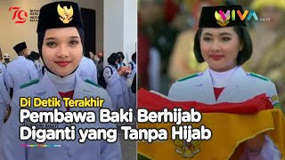 Pembawa Baki Berjilbab Diganti di Detikdetik Terakhir dengan yang Tanpa Jilbab [upl. by Christmas]