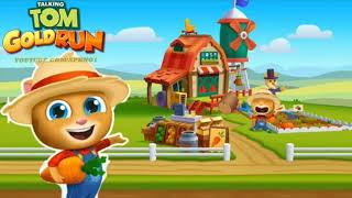 Talking Tom Gold Run  Farm Theme SongEdit [upl. by Llewol932]