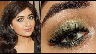 MAC Golden Olive Smokey Eyes Tutorial  corallista [upl. by Clift]