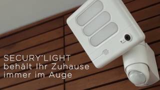 LUTEC SECURYLIGHT Kamera Leuchten Deutsch [upl. by Aileme673]