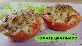 TOMATE GRATINADO con un RELLENO muy FÁCIL [upl. by Adelaide]