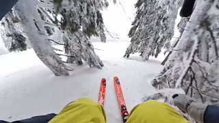 Pilskaido 2022  freeride off piste skiing  Korbielów Pilsko [upl. by Arerrac]