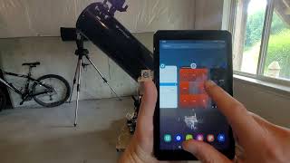OnStep update using Onstep and Sky Safari 7 plus Android to control telescope [upl. by Noitsuj]
