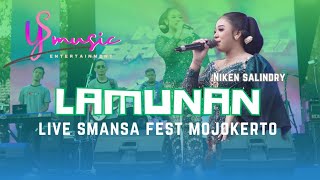 NIKEN SALINDRY Live Performance SMANSAFEST Mojokerto  LAMUNAN  with YS Music Poject [upl. by Daiz463]