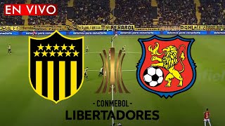 PEÑAROL VS CARACAS EN VIVO COPA LIBERTADORES [upl. by Arbmahs213]